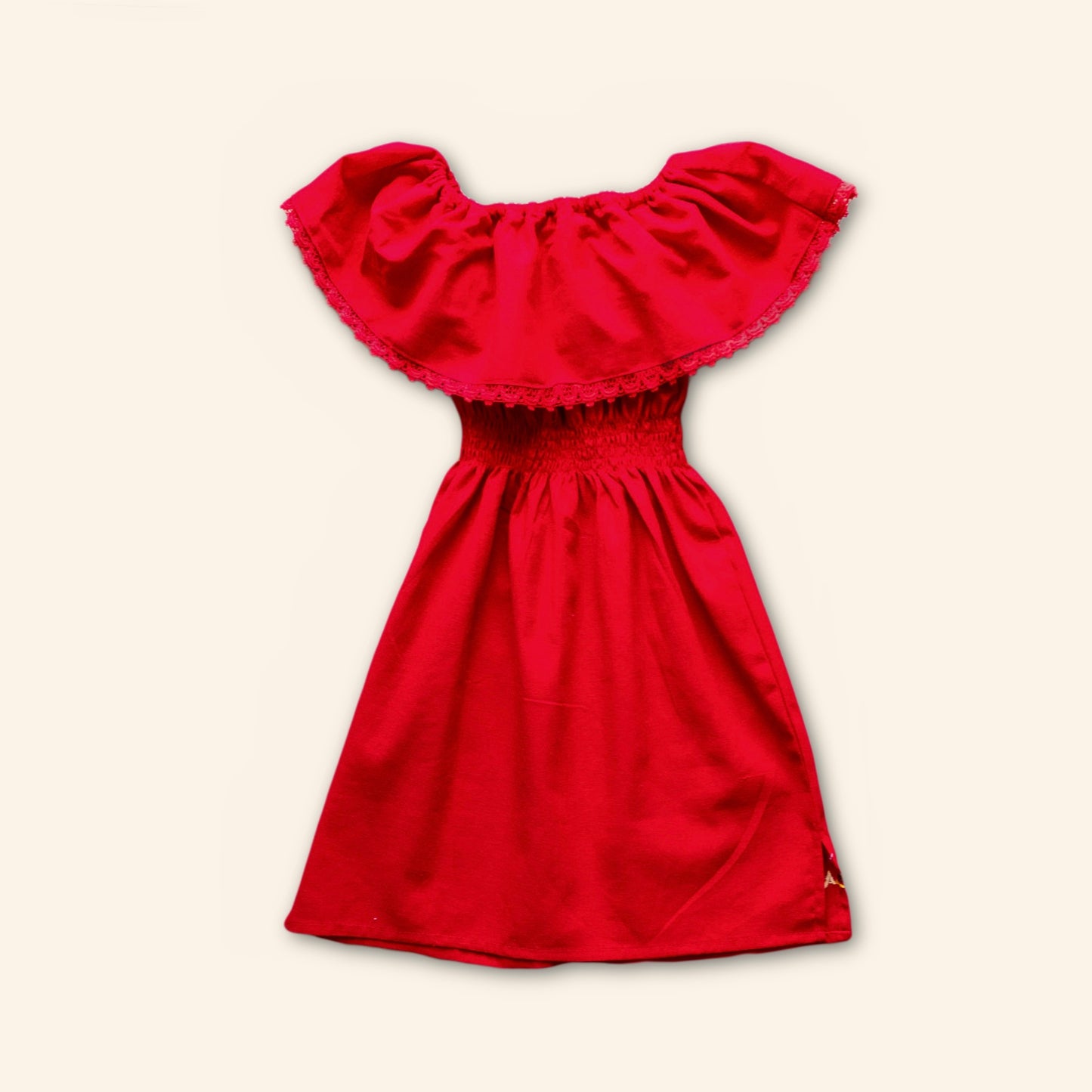 Girls Off the Shoulder Dress
