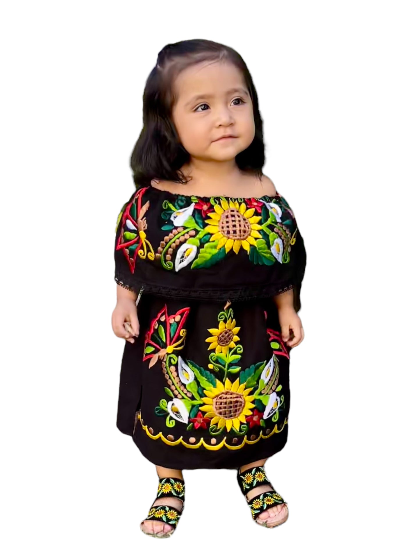 Girls Off the Shoulder Dress
