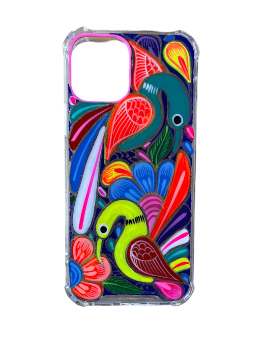 Hand Painted iPhone 12 Cell Phone Case