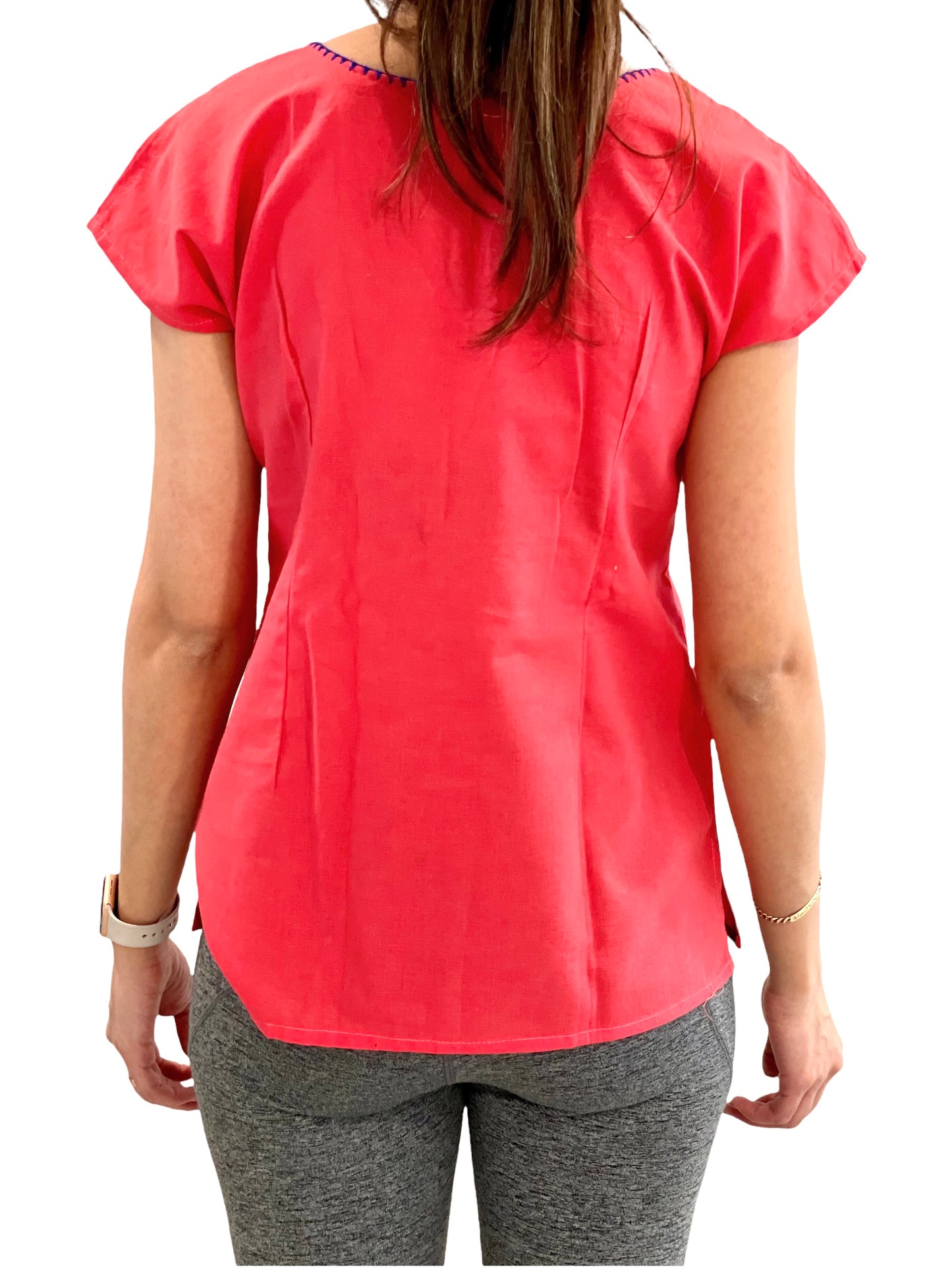 Floral Embroidered Shirt