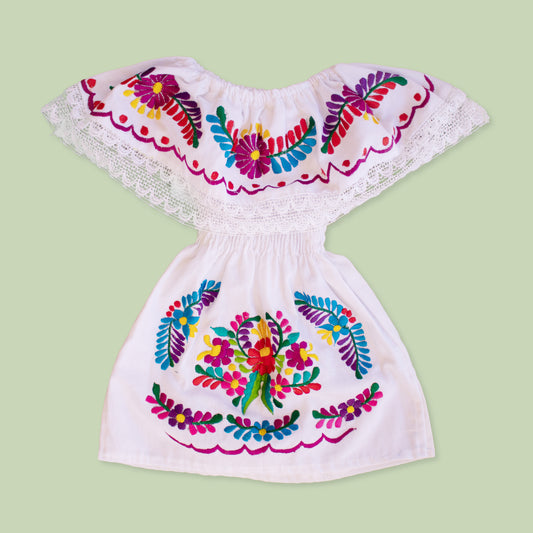 Girls Off the Shoulder Dress