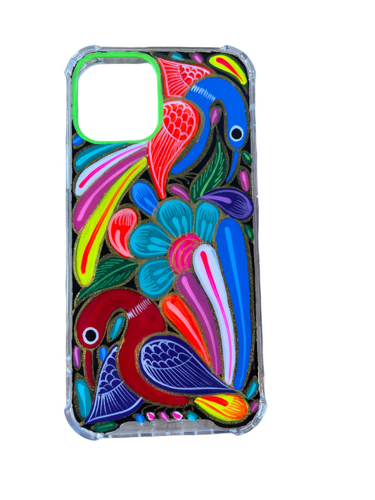 Hand Painted iPhone 12 Cell Phone Case