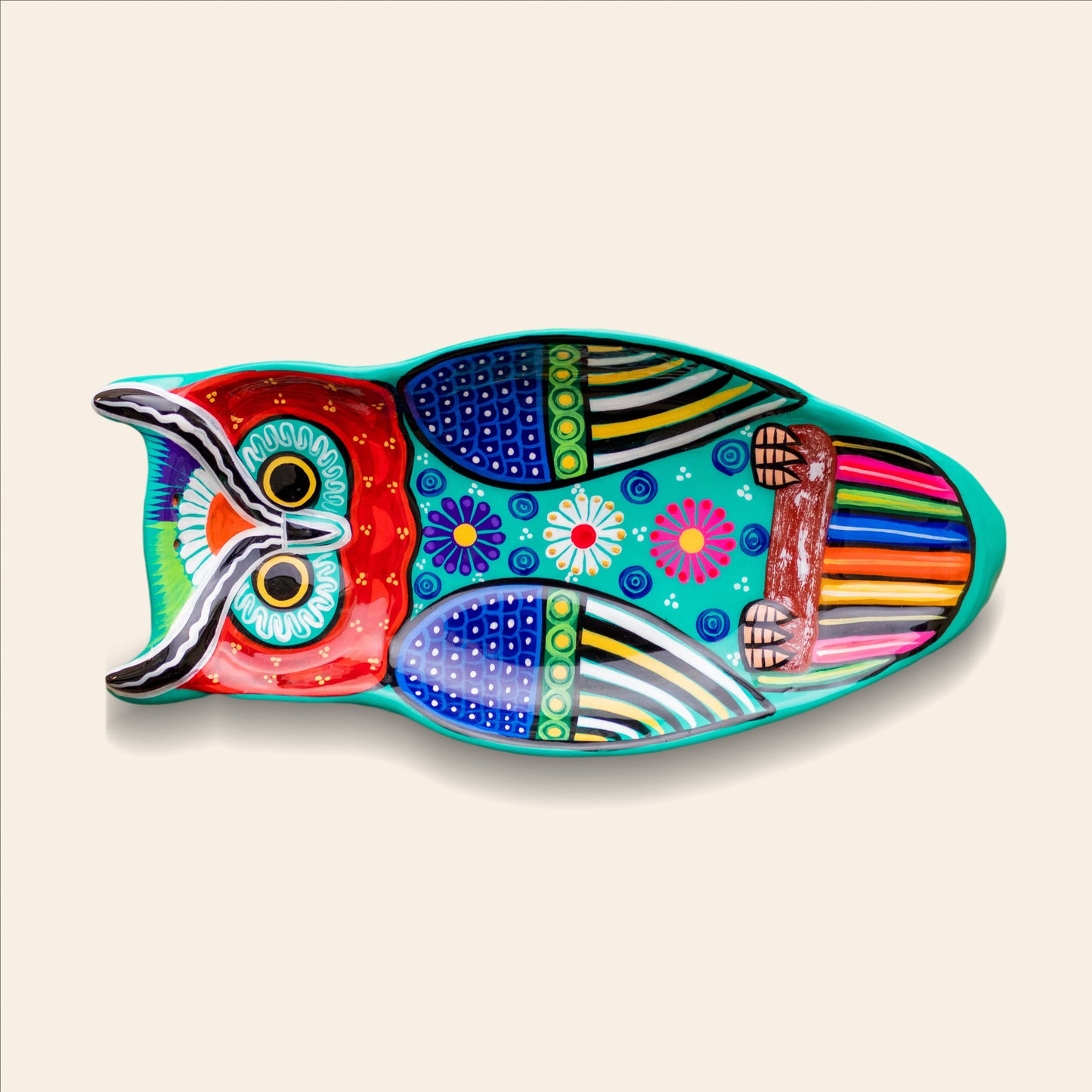 Mexican Handmade Owls Décor