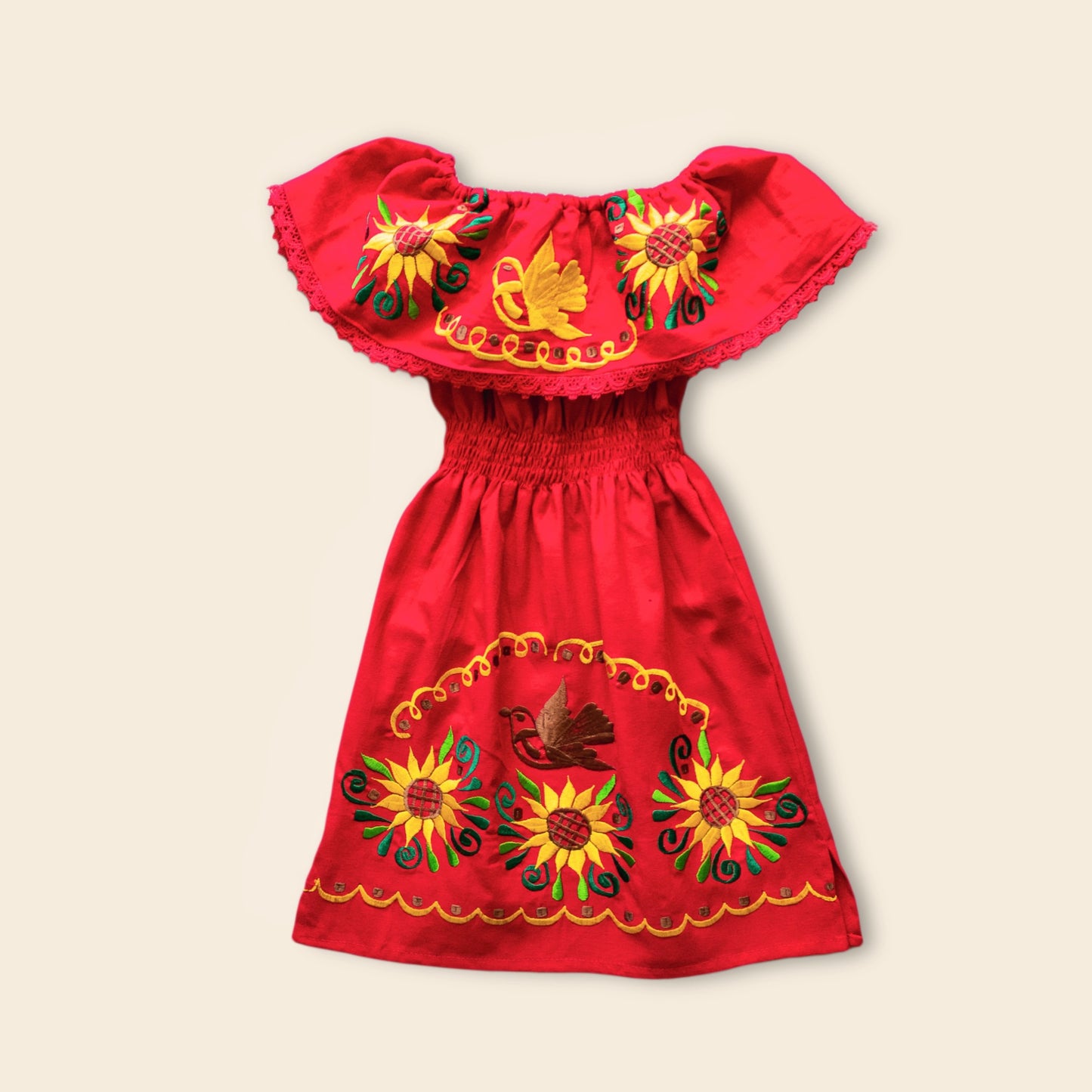 Girls Off the Shoulder Dress